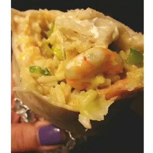Shrimp Burrito