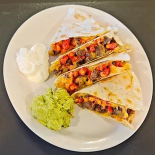 Asada quesadilla made flamin!!!