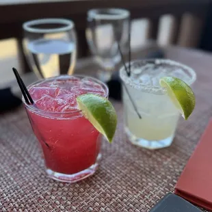 Prickly Pear and Classic Margherita