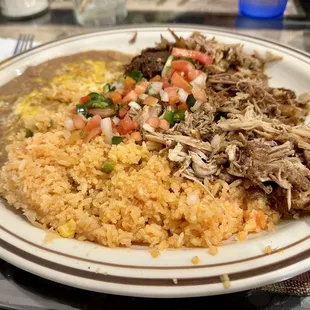 Pork Carnitas Plate