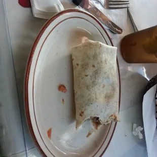 Carne Asada Burrito
