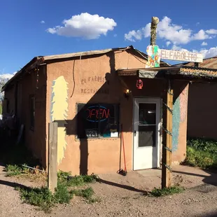 the entrance to el farolito