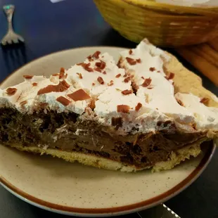 Mexican chocolate cream pie