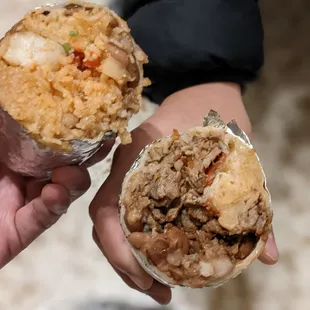 burritos and wraps, food