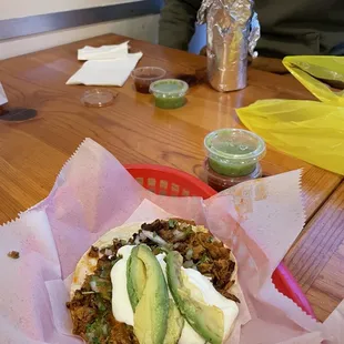 Al pastor super taco