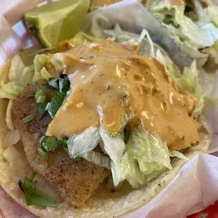 Fish tacos
