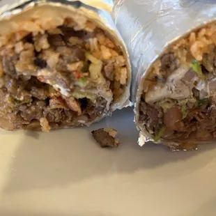 Carne asada burrito