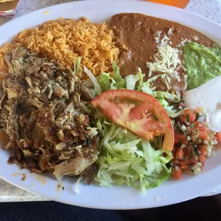 Plato de Carnitas