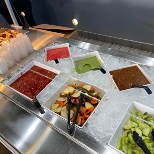 Salsa bar