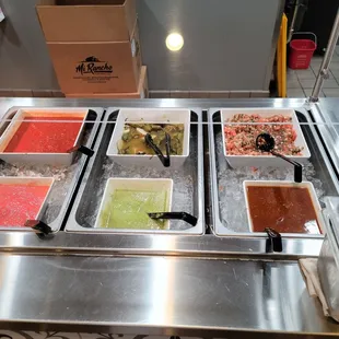 Salsa bar