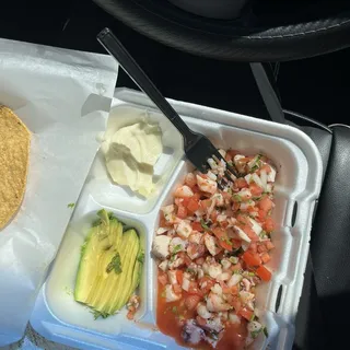 Ceviche Tostada
