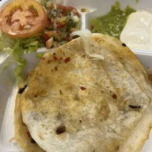 super quesadilla with chicken