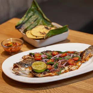 Branzino a las Brasas