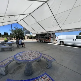 Large shaded site down area is pleasant enough..