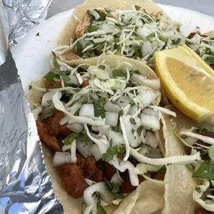 Lemon good! meats too basic...