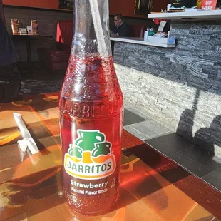 Jarritos soda! I love strawberry
