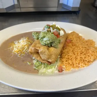 Chimichanga special