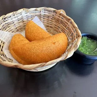 You must get empanadas every time.