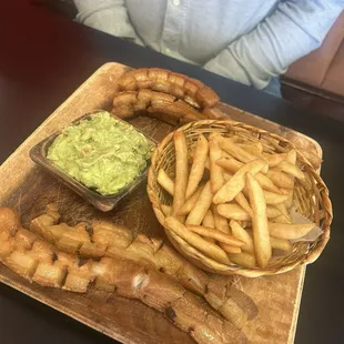 seafood, fish and chips, food, fish