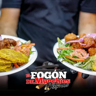 Carne Frita con Tostones