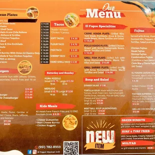 Menu 4/24