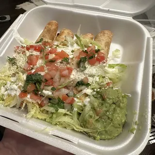 4 Chicken Taquitos