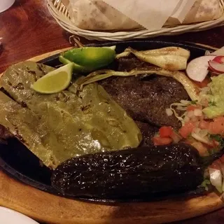 carne asada plate