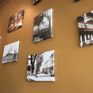 Some of decorations in restaurant