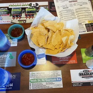 a plate of nachos and a glass of water