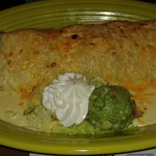 Shrimp burrito