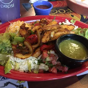 Chicken Fajita Burrito