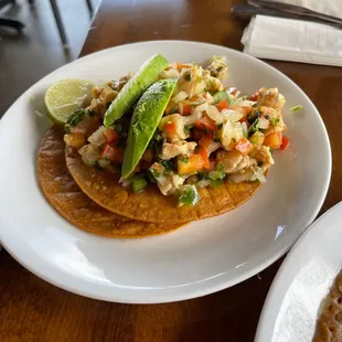 Ceviche Tostada