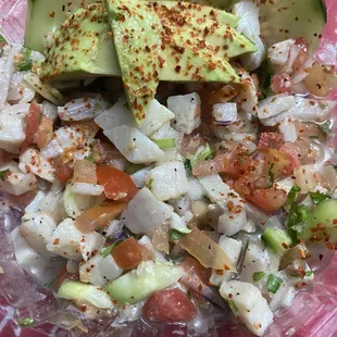 Fish ceviche