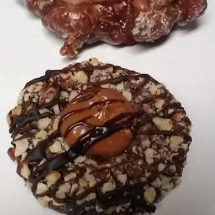 Hazelnut Cookie and Spoke Fritter