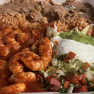 Camarones a la diabla