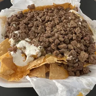 Asada Súper Nachos