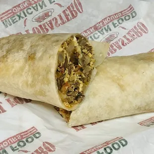 #25 breakfast burrito