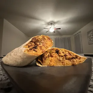 Super breakfast burrito
