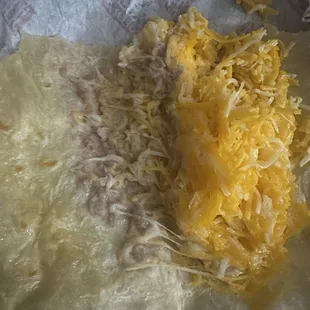 Very little beans but look at all that cheese wtf