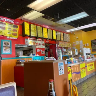 Store front for the restaurant