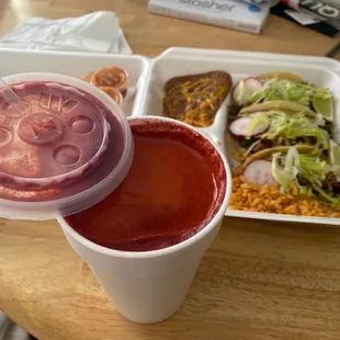 Amazing juice! Really good tacos as well. 10/10 service and definitely a 5 Star restaurant