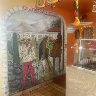burritos and wraps, interior
