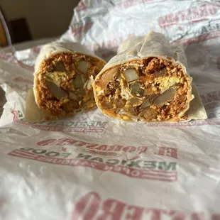 Chorizo burrito