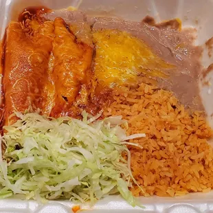 #3 2 Enchiladas ($14.55)