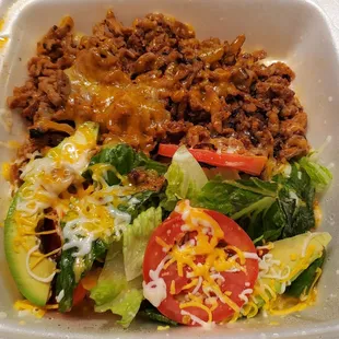 Salad: No Fajitas, Grilled Chicken ($11.55)