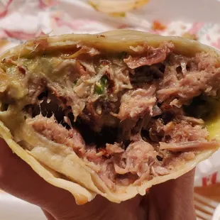 Burrito de Carnitas ($11.65)