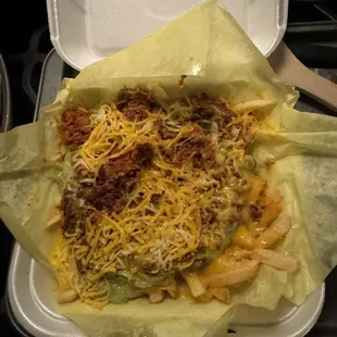 A smaller portion than I've gotten at other places.