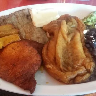 Greasy chile relleno ugghhh