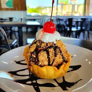 Mexican Fried Ice Cream