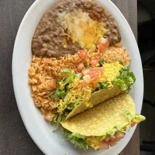 Taco duo lunch special